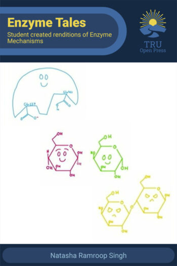 Cover image for Enzyme Tales: Student created renditions of Enzyme Mechanisms